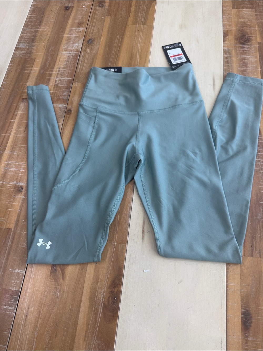 Under Armour Girls' Sage Green Athletic Leggings